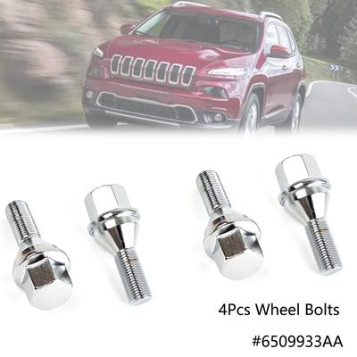 4x для Jeep Cherokee Renegade Compass Chrysler 200 Dodge Dart болты колеса гайки M12x1.25 6511051AA 6509933AA автомобильные аксессуары