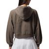 Jordan Jackets Women's Brown Hooded Non Detachable Moderate IZ5785-004
