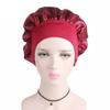 Solid Satin Bonnet Hair Styling Sleep Hat Wrap Shower Cap Hair Styling Tools
