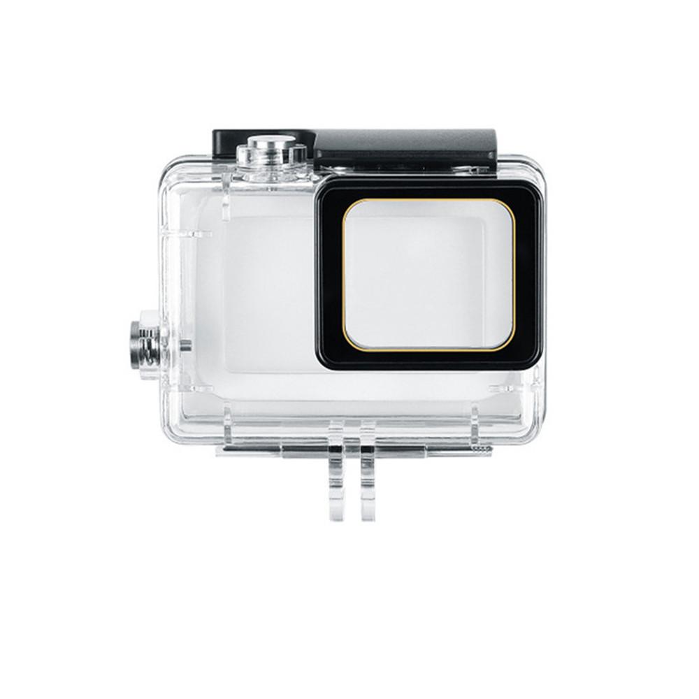 Водонепроницаемый чехол для подводного погружения для Go Pro GoPro 5 6 7 Hero, черный защитный чехол, крепление для корпуса с фильтром