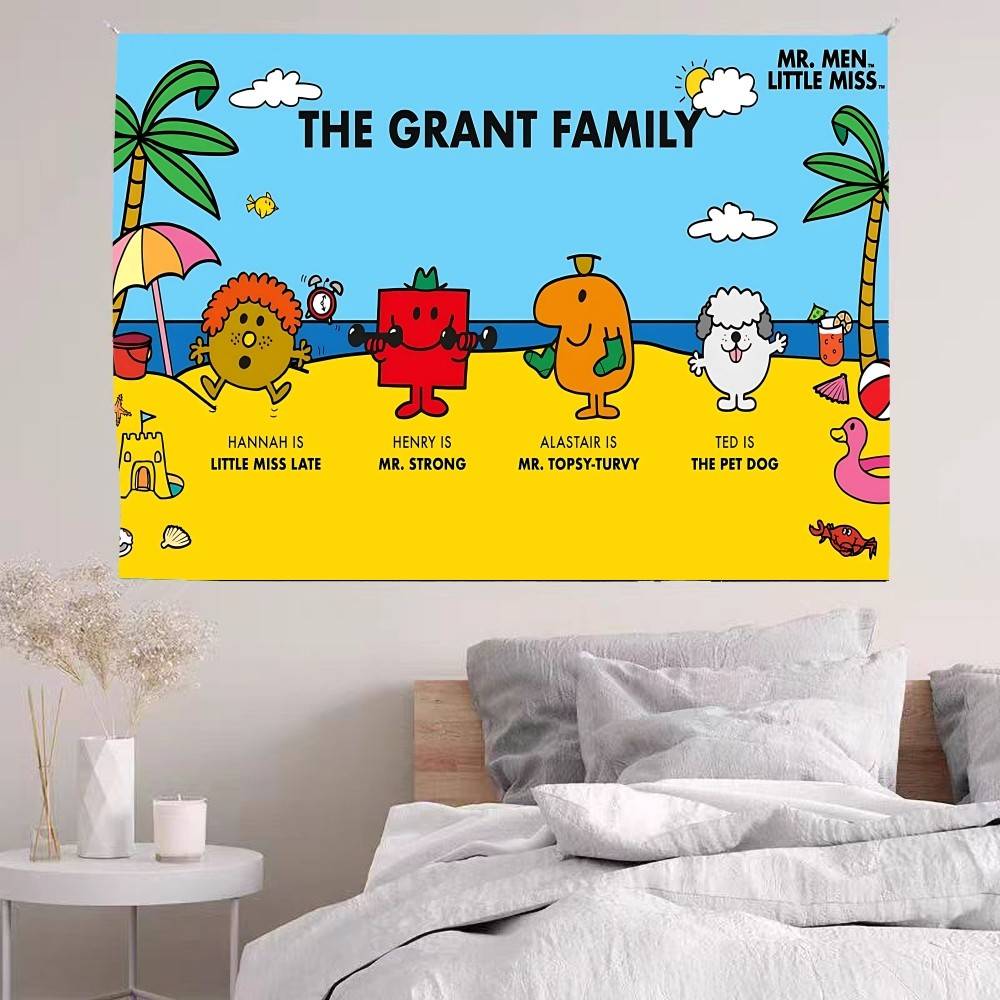Mr MMen Cute LLittle Miss Tapestry Customizable Tapestries Of Various Styleswall Hangings Celebrity Printingwall Hangings