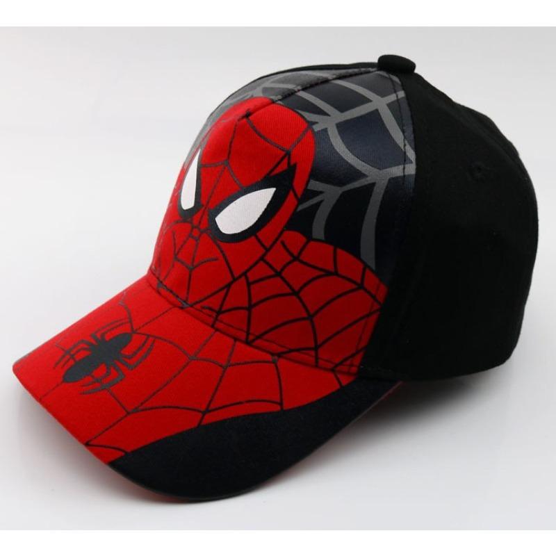 Baseball Cap, Spring and Autumn, Children's Cartoon Hat, Trendy Spider Man Hat, Sun Shading, European and American