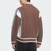 adidas Оригинальный кардиган Rs Логотип Три полоски Винтажный Свободный крой С длинным рукавом Вязаный свитер Унисекс Кардиганы KS5963