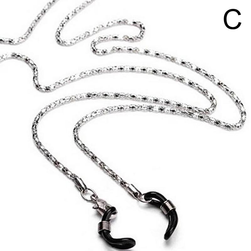 Fashion Luxury Fashion Glasses Women Men Non-slip Glasses Chain Vintage Metal Eyeglass Lanyard Vintage Reading Glasses Necklace Eye Wear Accessories