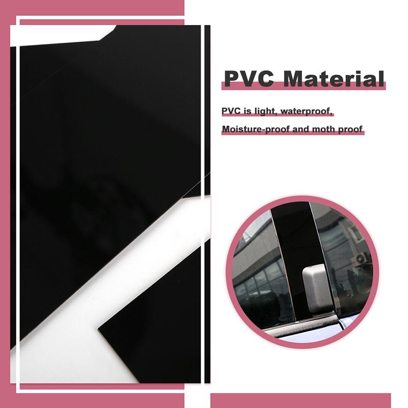 Car Window Center Pillar Decoration Sticker Fit For Jeep Compass 2008-2016 Exterior Ornament Accessories