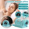 Multi-purpose Neck Massager Pillow Deep Tissue Neck Shoulder Pain Relief Relaxer Pillow Ergonomic Portable Heated Vibration Neck Stretcher Cervical