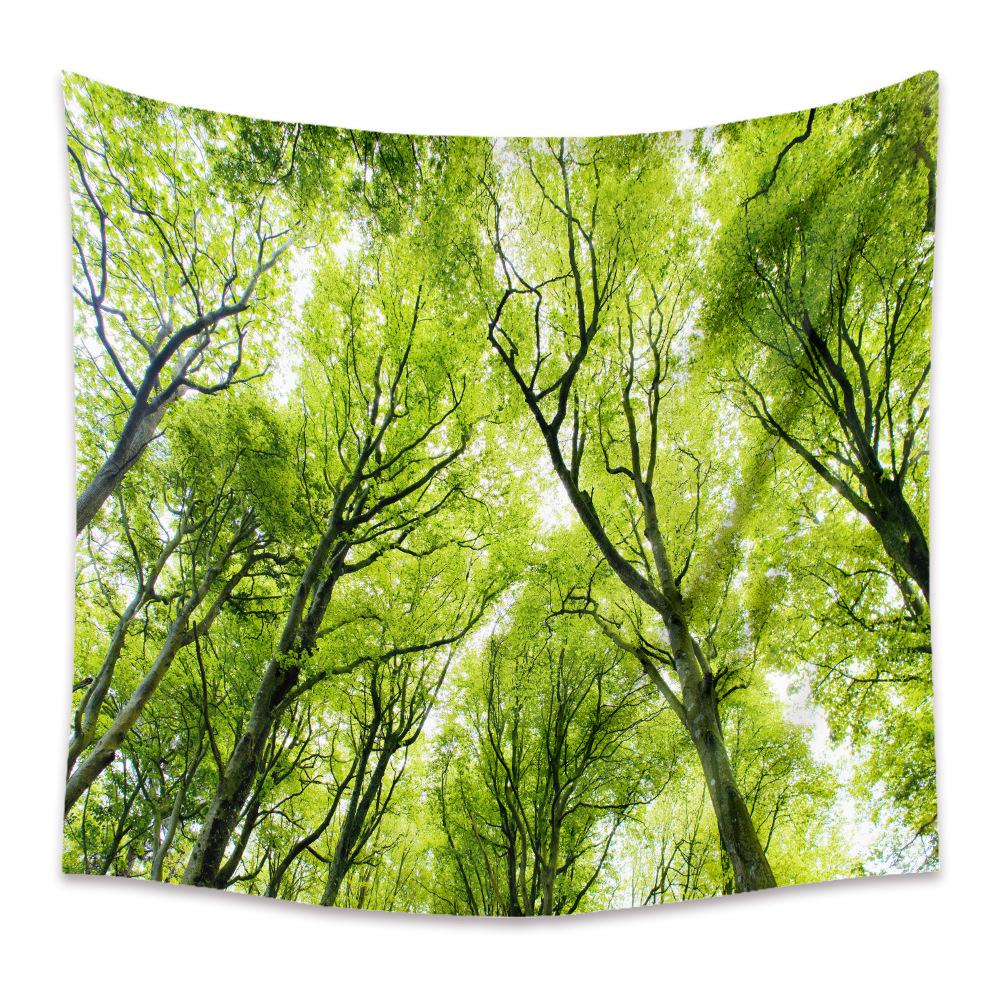 Гобелен Главная Богемный гобелен Украшение комнаты Гобелен Фон Ткань Гобелен Пейзаж Гобелен