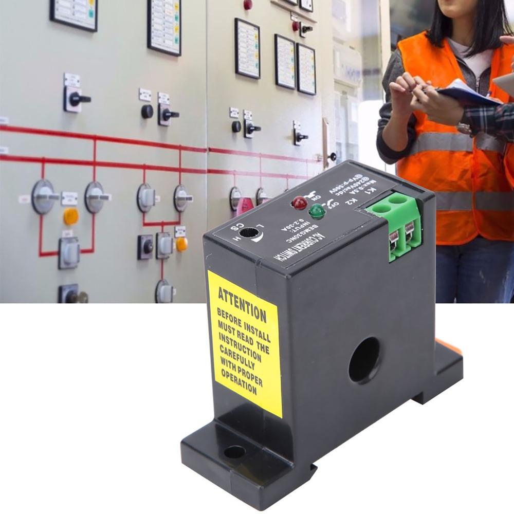 Normally Open/Normally Closed Current Sensing Switch Monitoring Relay  Electrical Applications
