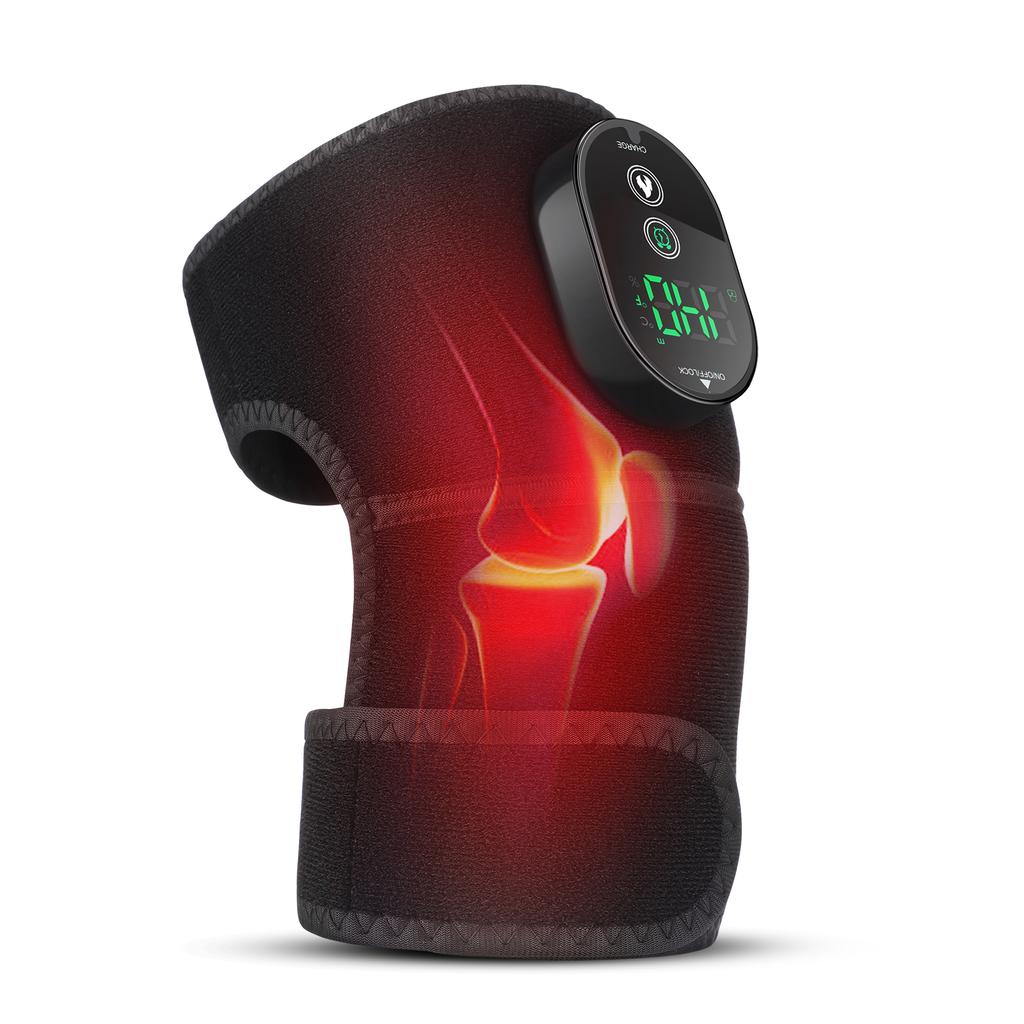 Electric Heating Knee Massager Support Adjustable Heating Knee Belt For Arthritis Shoulder Knee Brace Shoulder Massage Pads