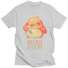 Dont Duck With Me Funny Duck T Shirt Unisex Women Short Sleeve Tshirts Casual Tee Tops Pure Cotton Loose Oversized Clothing
