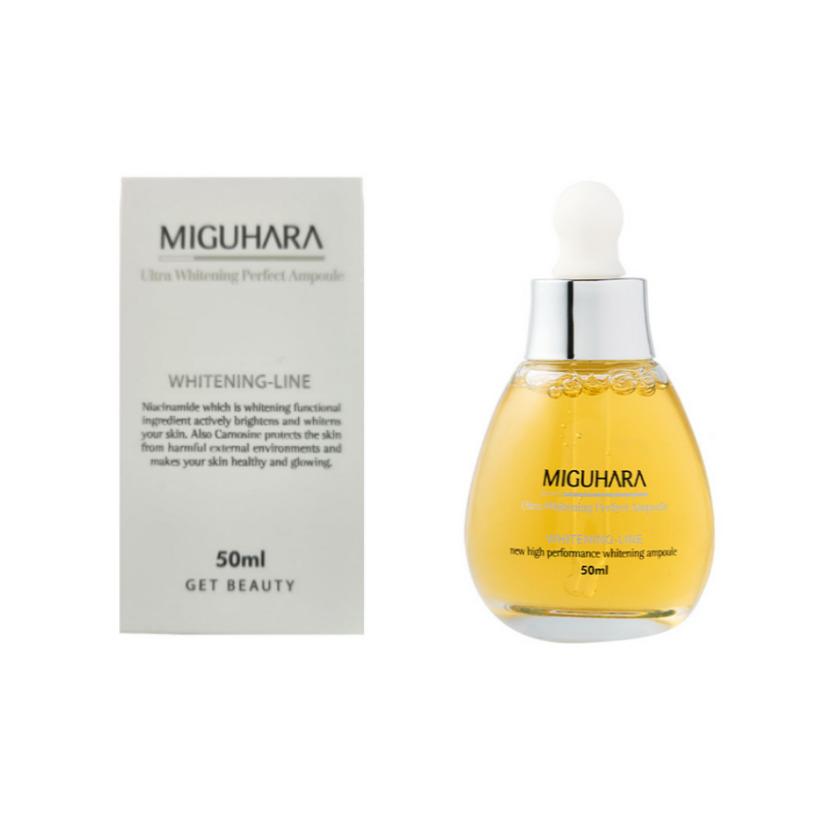 MIGUHARA Ultra Whitening Perfect Ampoule 50ml Korea Beauty