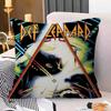 Classic Band D-Def L-Leppards Maple Design Cushion Cover Happy Autumn Harvest Decor Holiday Decorati Pillow Cover