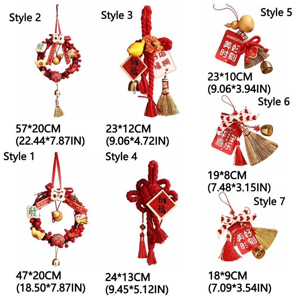 Traditional New Year Hanging Pendants Spring Festival Ornament Chinese Spring Festival