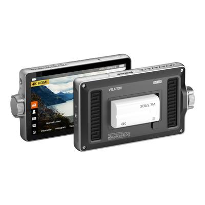 VILTROX 2800 нит Полевой HDMI-монитор для камеры 1920x1080 HD IPS 3D LUT Охлаждение и солнцезащитный козырек DC-A1 7-дюймовый монитор высокой яркости, 4K60p, Вход/Выход, Сенсорный экран,