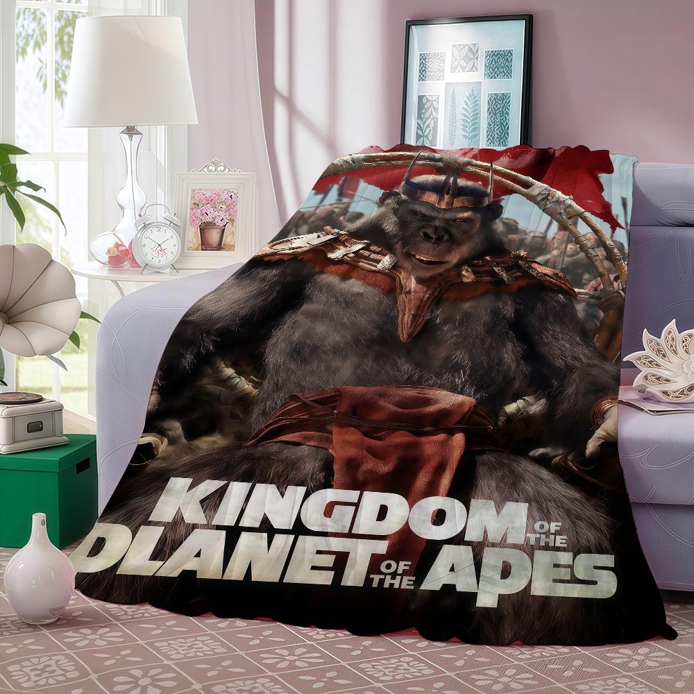 Movies War For The P-planet Of The Apes Blanket Warm And Soft Suitable For Bedroom Living Room Sofa Bed Office Travel Camping
