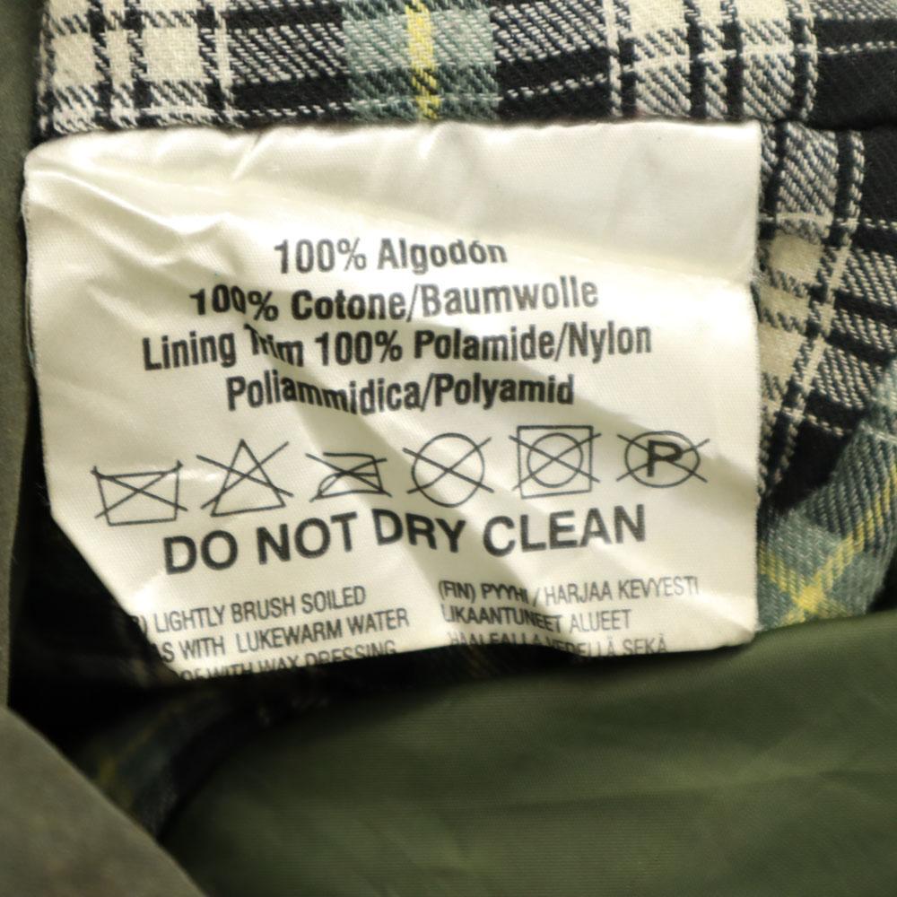 Dickies Сделано в Англии Промасленная куртка промасленная куртка L хаки Мужская Б/У