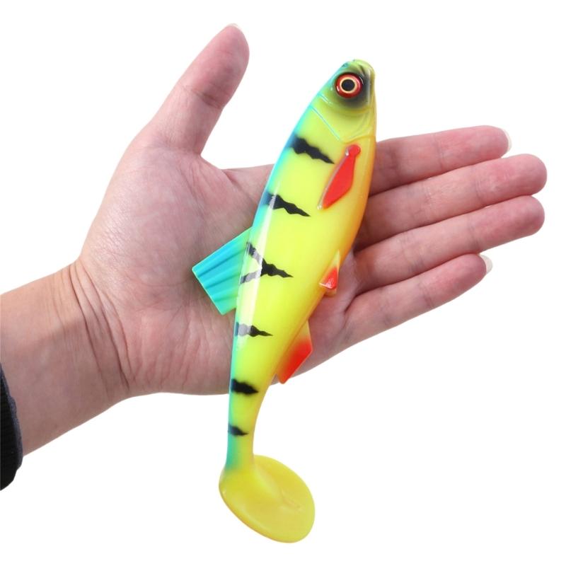 2oz 20.3cm Paddle Tail Swimbaits Soft Fishing Lures for Trout Walleye Artificial Baits Fishing Lure Swim Baits