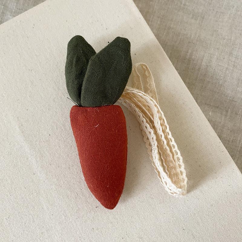 Скандинавский мультфильм ткань трехмерное фрукт и овощ шея ожерелье женская милая симпатичная цепочка на шею свитер цепи аксессуары