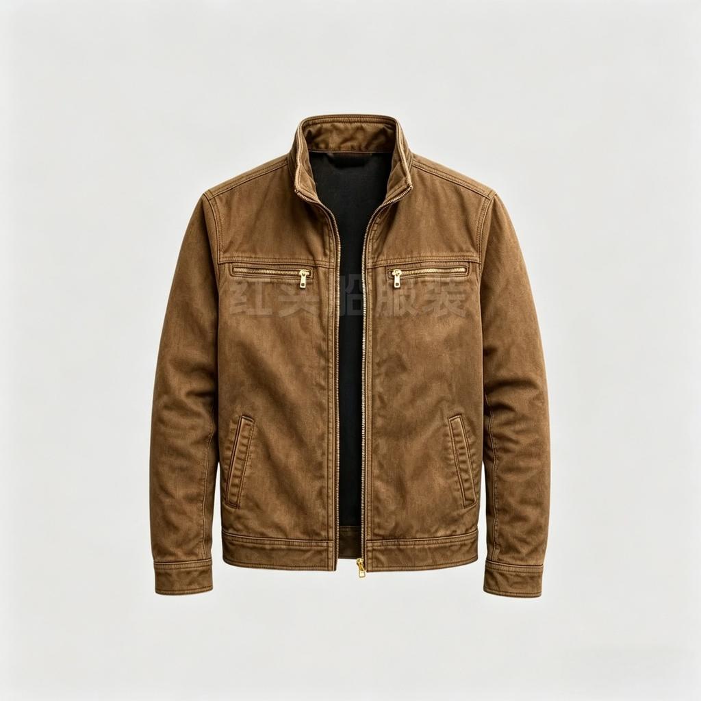 Spring Men's Workwear Jacket Casual Retro Long Sleeve Cardigan Loose Sports Coat Cross-border Menswear