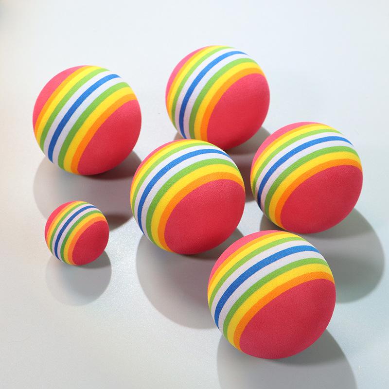 Игрушки для кошек Мяч интерактивный для кошек и собак Жевательная погремушка Царапка Мяч EVA Мяч для тренировок Игрушки для домашних животных Товары