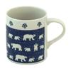 Minoru Pottery Polar Bear Lightweight Mug, Navy, 320ml, 4965583744184
