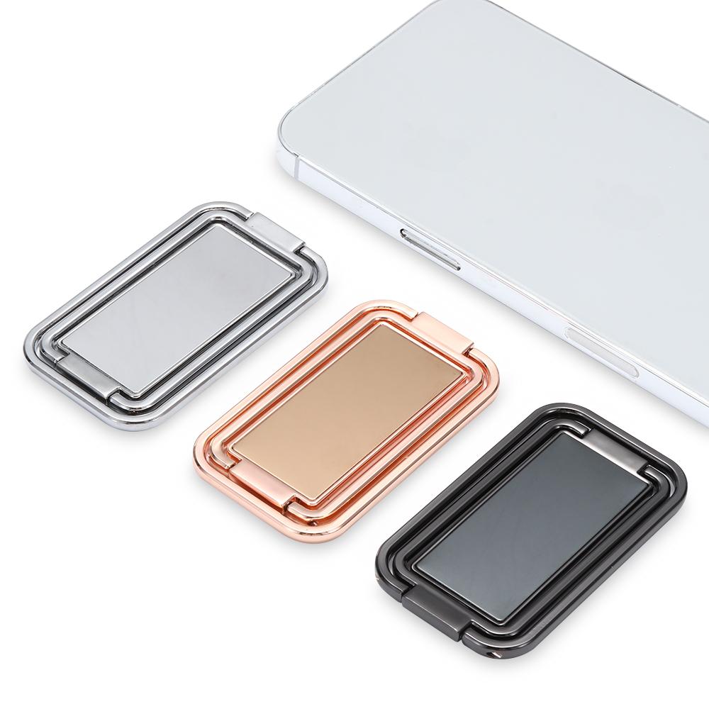 Ultra Thin Adjustable Mount Stand Kickstand 360 Rotation Phone Holder Finger Ring