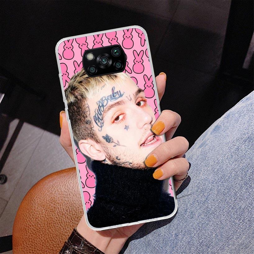 Чехол для телефона singer Lil Peep для Xiaomi Poco X5 X6 X7 Pro X4 Gt F7 Ultra M8 M7 Redmi 15C 15 13C 13 12C 12 Уникальный чехол Coque Poco