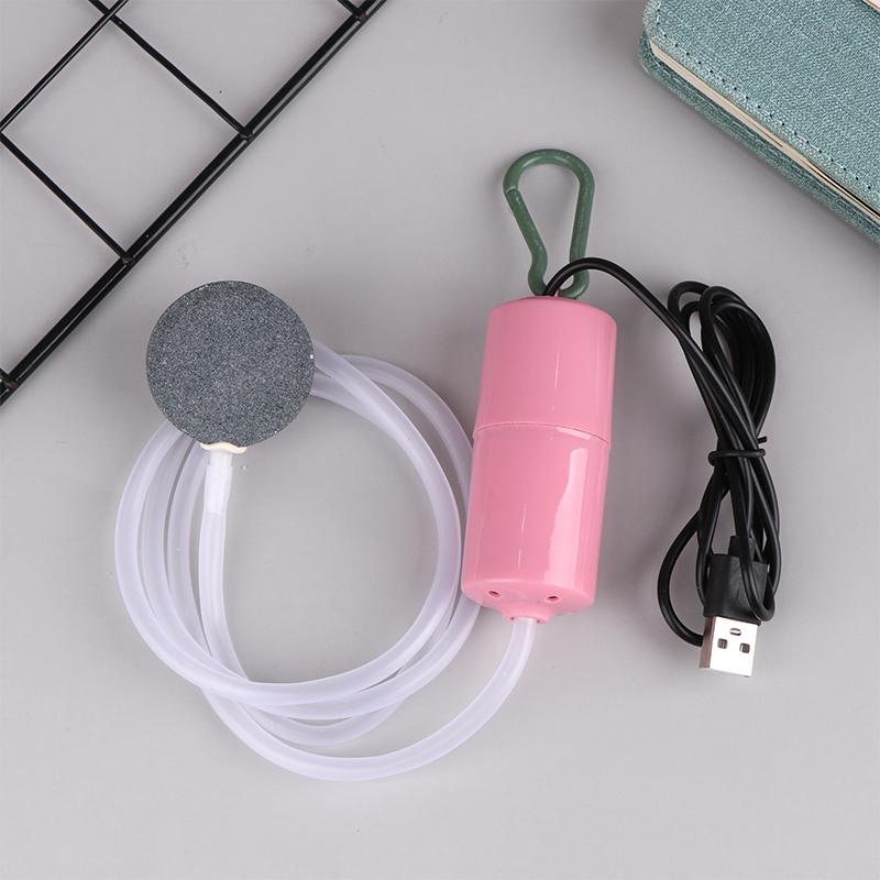 Аквариумный Usb воздушный насос для аквариума, бесшумный воздушный компрессор для аквариума, портативный мини-оксигенатор, кислородный аэратор, аксессуары для аквариума