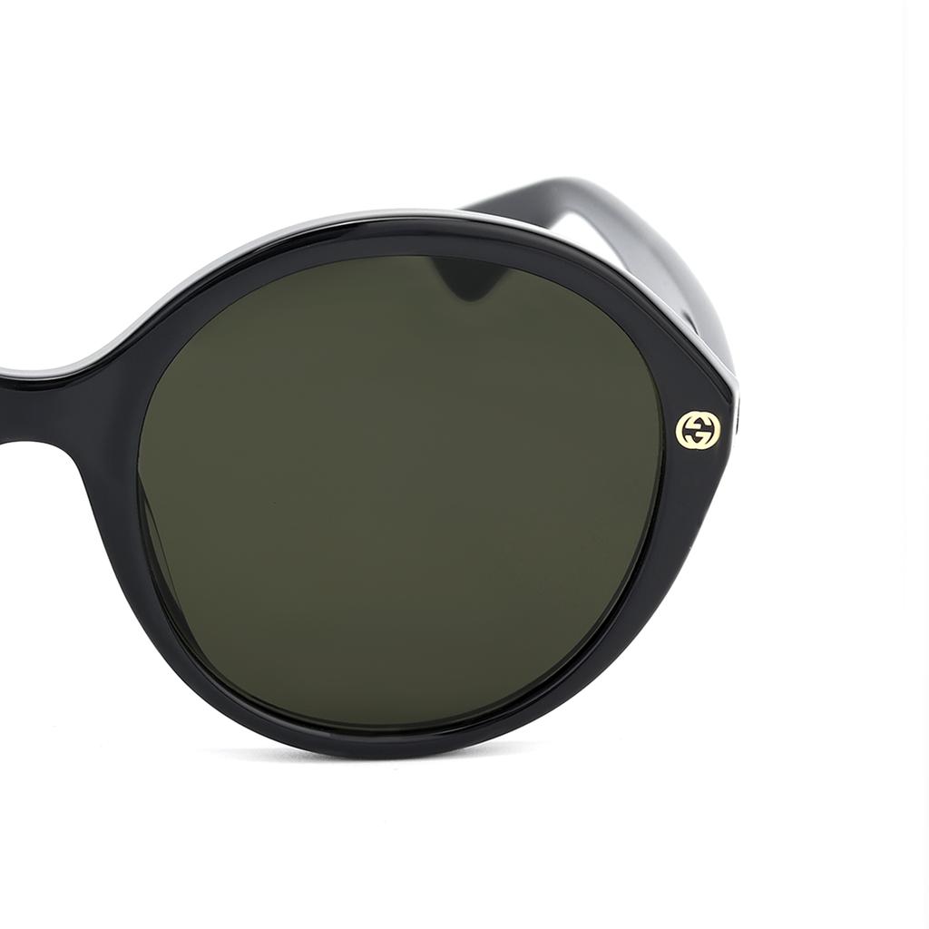 Gucci Round Sunglasses Women sunglasses Black GG0023S-001