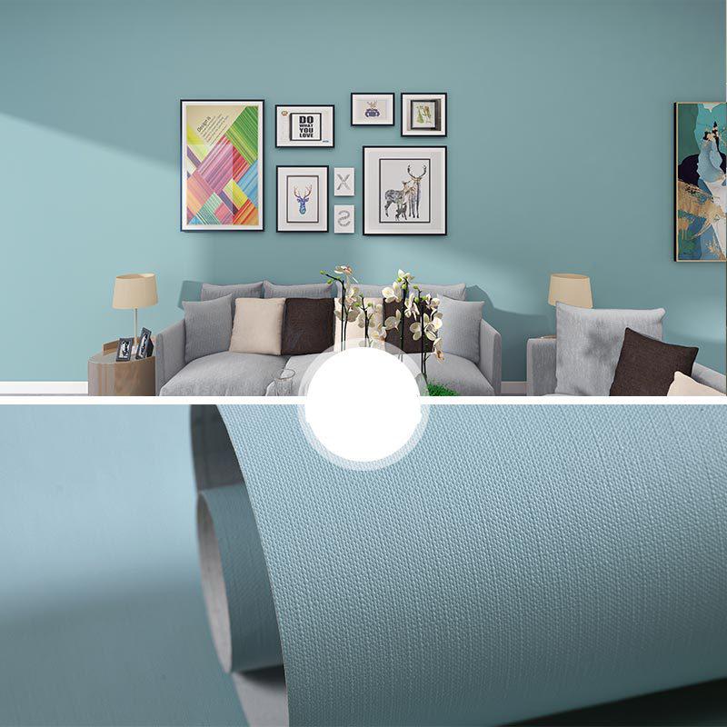 ПВХ водонепроницаемые самоклеящиеся обои Macaron для спальни, гостиной, ремонта, настенная наклейка