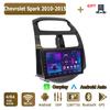 Android Carplay Car Radio For Chevrolet Spark 2010-2015 Multimedia Player Head Unit Stereo GPS Navigation BT WIFI 4+64GB