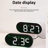 Usb-driven Digital Alarm Clock Temporary Weekly Clock 4 Adjustable Brightness/ambient Light