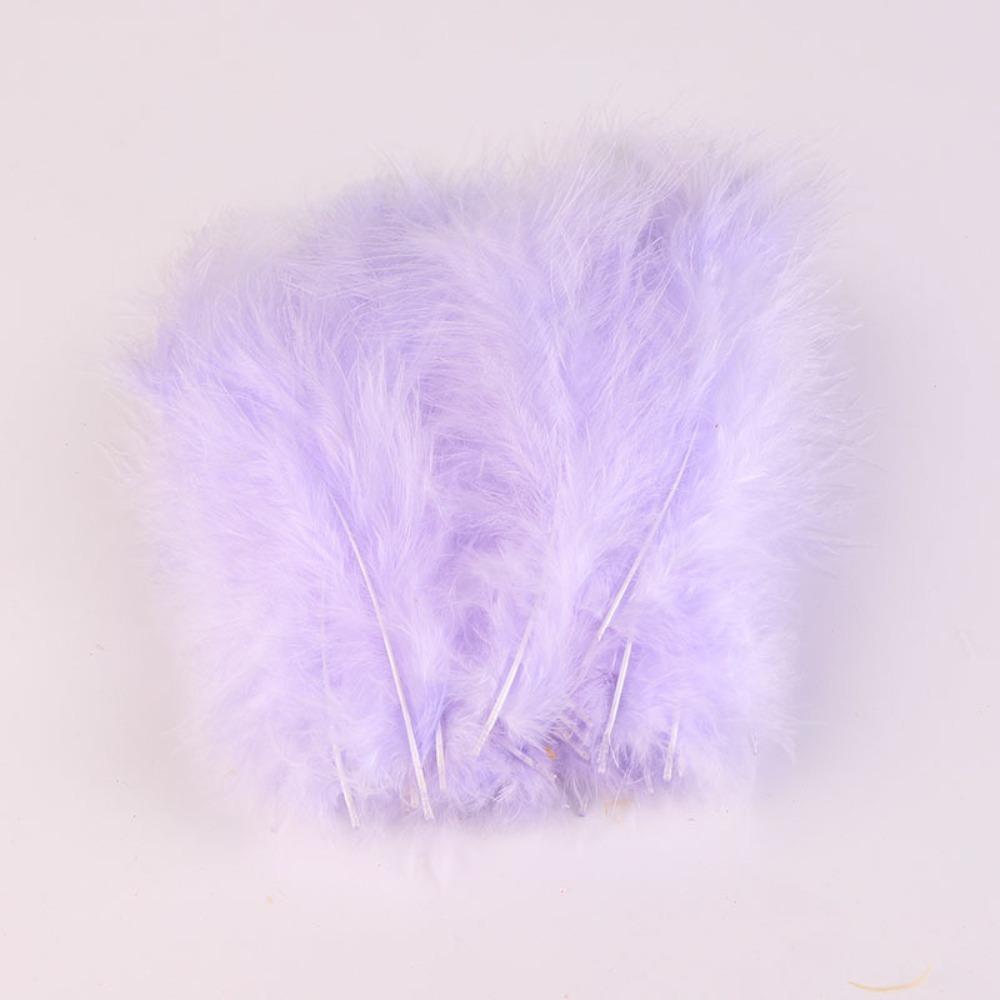 100 шт. натуральных пушистых марабу-слив для свадебной вечеринки, аксессуары для рукоделия