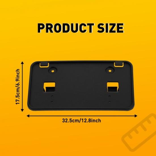 Кронштейн-держатель рамки номерного знака для переднего бампера для Ford Ranger 2001-2005