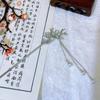 Ancient Style Flower Rhinestone Hair Stick Pearl Tassel Hair Sticks for Long Hair  Cheongsam