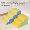 Memory Foam Sponge Pet Stair 3/4 Step Dog Sofa Steps New Dog Cat Ramp Ladder  Pet Supplies