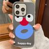Расписной чехол для телефона для iPhone 15 11 13 14 для 15 16 Pro Max 12 13 16 Pro Милый Модный Смешной Чехол для телефона со шнурком Последние Рекомендации по самым продаваемым товарам