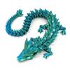 3D Печать Кристальный Дракон Орнамент Ручной Работы Подвижные Суставы Игрушка Дракон Ремесла Ослепительный Цвет Детские Игрушки для Снятия Стресса