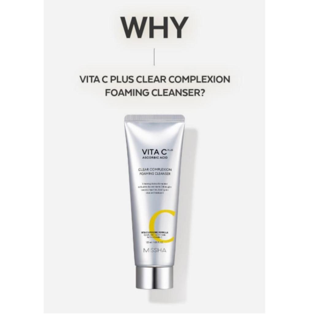 MISSHA Пенка для умывания Vita C Clear Complextion 120 мл