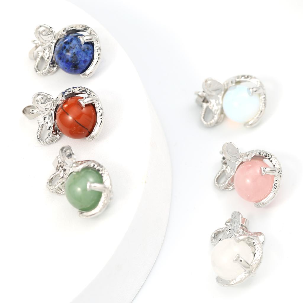 Ожерелье, кулон из натурального камня, агаты/розовый кварц, кулон в форме слона, подвески, изготовление ювелирных изделий, ожерелье, браслет, аксессуары