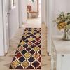 Этнический Стиль Винтажный Ковер-Дорожка Богемный Стиль Минималистичный Ковер для Спальни Коврик для Пола в Гостиную Прикроватный Диванный Край Домашнее Украшение