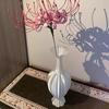 3D Printed Flower Vase, Silk-Like Elegant Vase, Twisted Minimalist Flower Arrangement Holders, Nordic Style Coffee Table & Shelf Office Decor