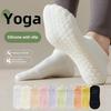 "Women's Non-slip Mesh Yoga & Pilates Socks – Breathable, Thin, Professional Sports Socks for Summer"