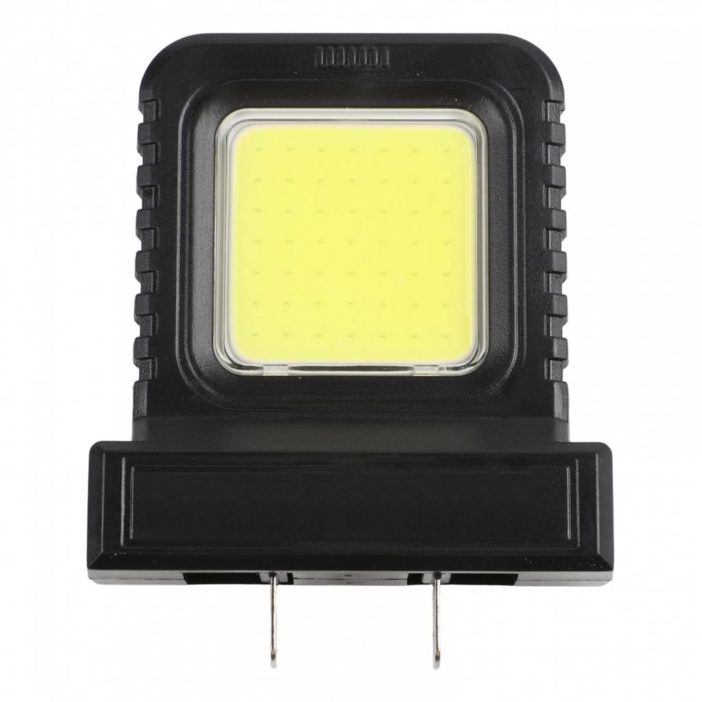 Compact 14W LED Lantern for 20V 21V Batteries Plastic Metal Housing Red Black
