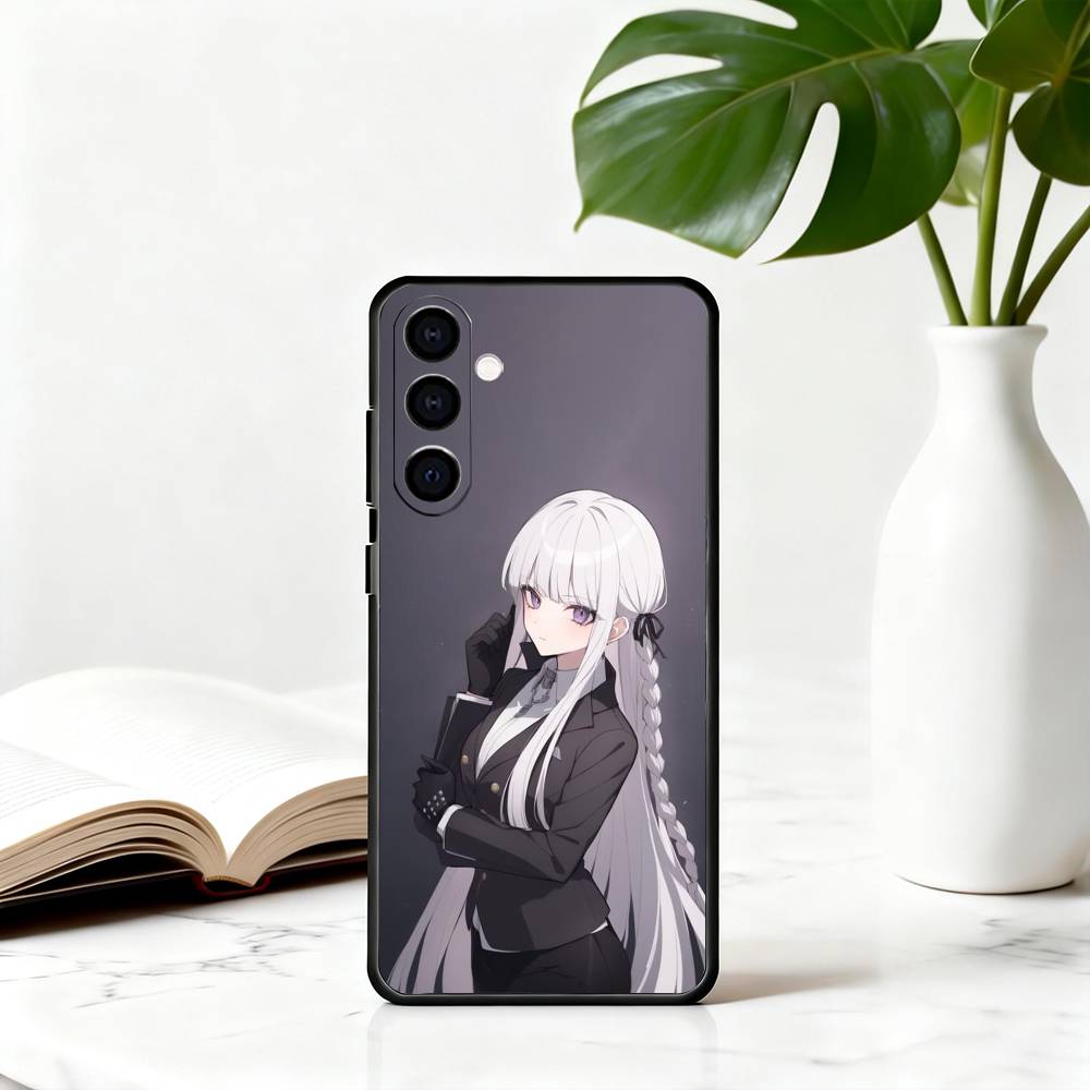 D-Danganronpa K-Kyoko K-Kirigiri-DKK Phone Case For Samsung Galaxy A73,A72,A71,A70,A53,A52,A51,Soft Silicone Black Cover
