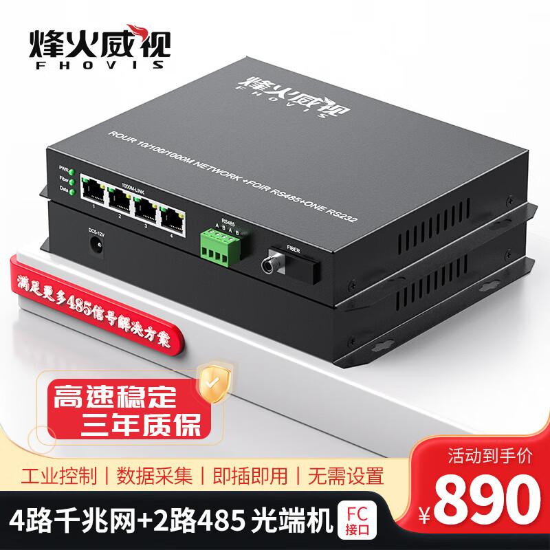 Промышленный оптический трансивер Fenghuo Weishi 485