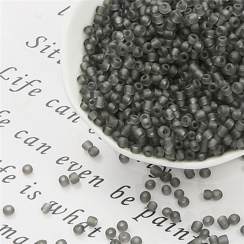 3 мм 700 шт./пакет шитье популярный бисер стеклянные ювелирные изделия разделитель матовые цвета круглые однородные бусины высокого качества прозрачный размер для рукоделия