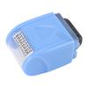 ID Protector Ink Roller Stamp Blue Compact ID Confidential Security Roller for Checks Bank Statements
