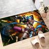 Game Lol Printed Area Rug Carpet for Bedroom Living Room Home Decor Rugs Mat Non Slip Mat Rug for Bedside