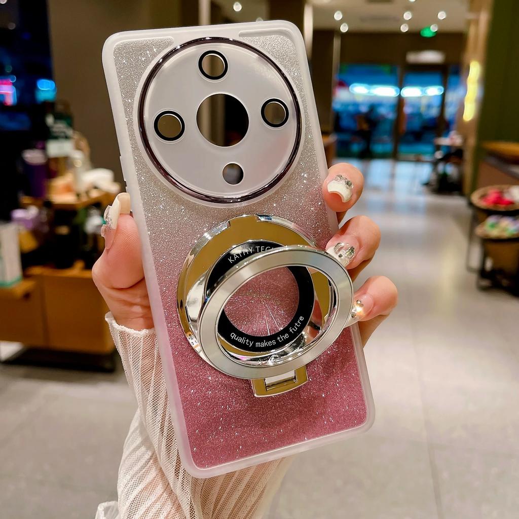 Для Huawei Honor X9B X8B X7B чехол мягкий блестящий с кольцевой подставкой Магнитный защитный чехол для задней панели чехол для Honor X7B X8B X9B X9A X9 X7 X6S X5 Plus Shell